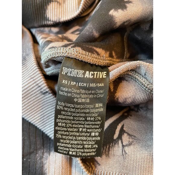 Pink Active hippie Tie-Dye Workout Leggings XS Athleisure Indingo Fashion - Picture 6 of 9